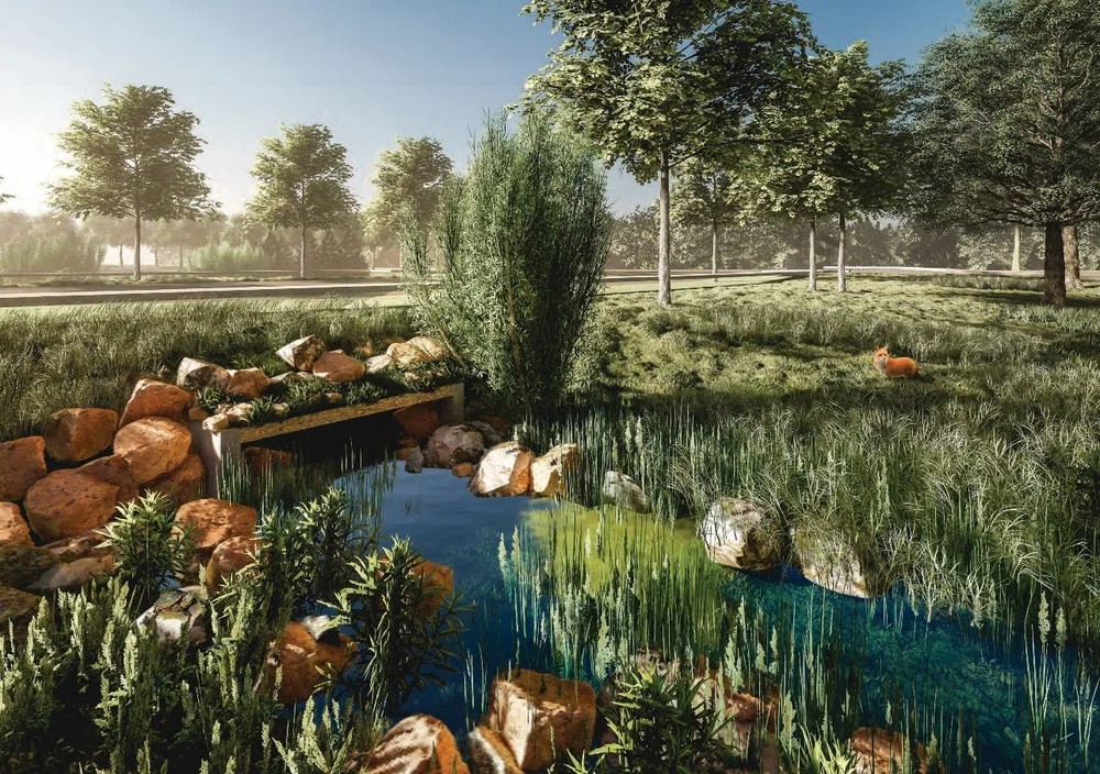 Design plans for Lower Phalen Creek.